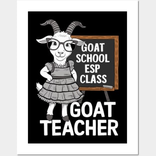 Goat Teacher Posters and Art